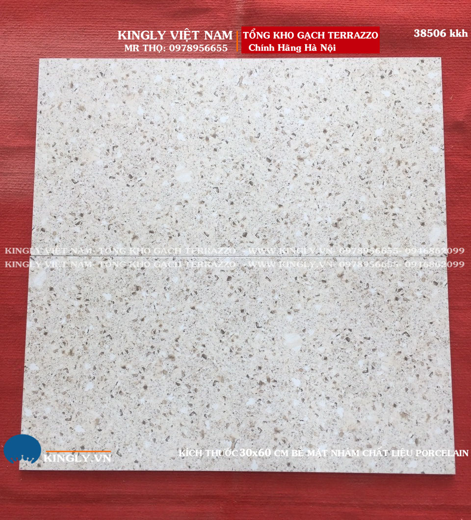 Gạch ốp tường giả đá granito Terrazzo 30x60 38506 Loại 1